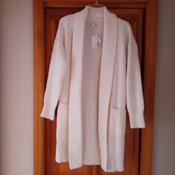 *PD* New Women's Nine West Shawl Collar Cardigan, size medium - Picture 1 of 7